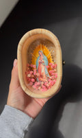 Our Lady of Guadalupe - MADE TO ORDER Altar Piece | Catholic Altar Decor | Handmade Catholic Gift