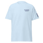 Saint Carlo Acutis Unisex Embroidered T-Shirt – Navy Blue - Altar and Apparel - T - SHIRT