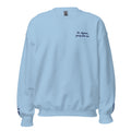 St. Agnes Unisex Embroidered Sweatshirt – Navy Blue - Altar and Apparel - T - SHIRT
