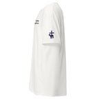 St. Agnes Unisex Embroidered T-Shirt – Navy Blue - Altar and Apparel - T - SHIRT