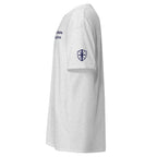 St. Andrew Unisex Embroidered T-Shirt – Navy Blue - Altar and Apparel - T - SHIRT