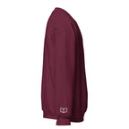 St. Benedict Unisex Embroidered Sweatshirt – White - Altar and Apparel - T - SHIRT