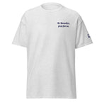 St. Benedict Unisex Embroidered T-Shirt – Navy Blue - Altar and Apparel - T - SHIRT
