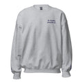 St. Cecilia Unisex Embroidered Sweatshirt – Navy Blue - Altar and Apparel - T - SHIRT