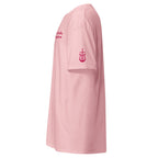 St. Cecilia Unisex Embroidered T-Shirt – Pink - Altar and Apparel - T - SHIRT