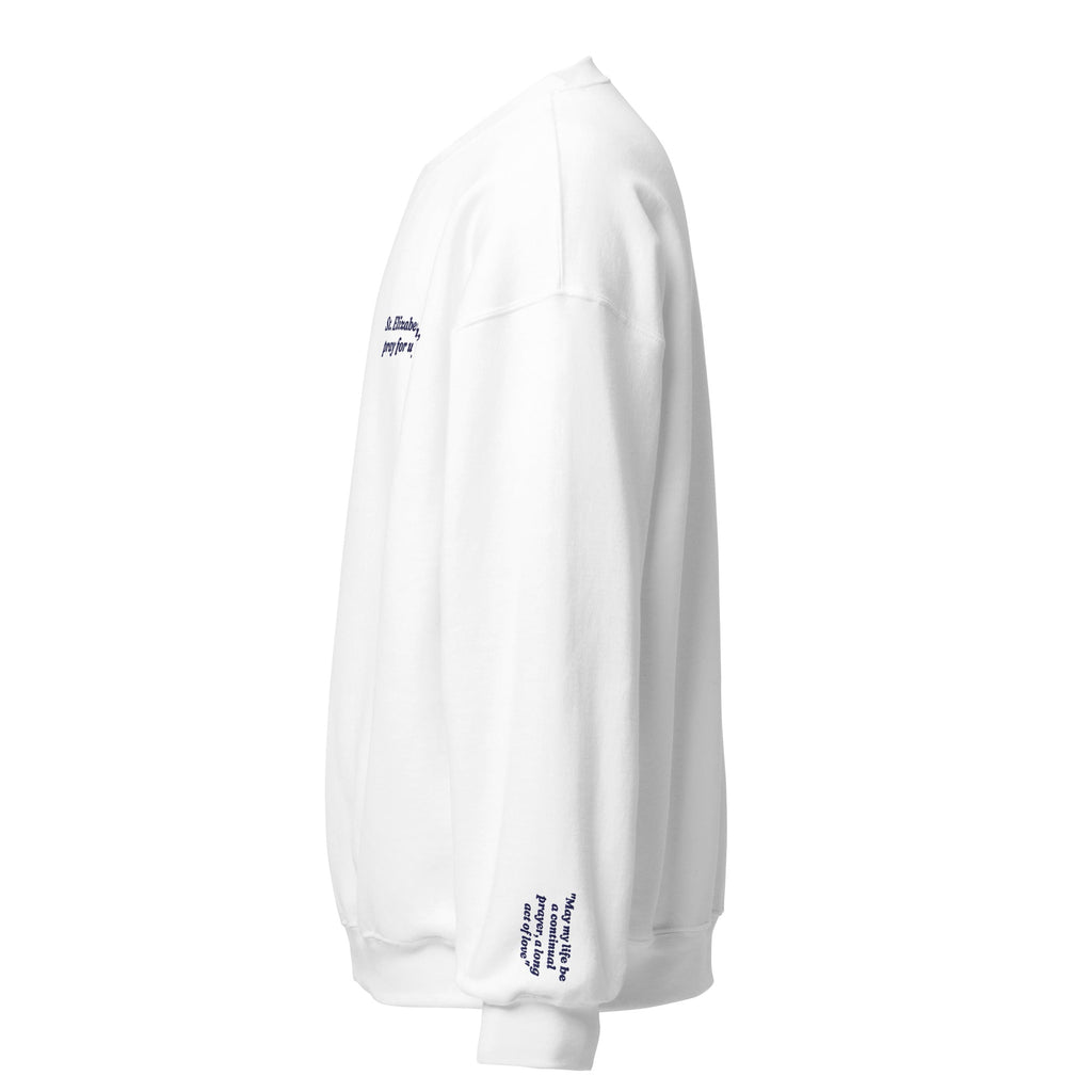 St. Elizabeth Unisex Embroidered Sweatshirt – Navy Blue - Altar and Apparel - T - SHIRT