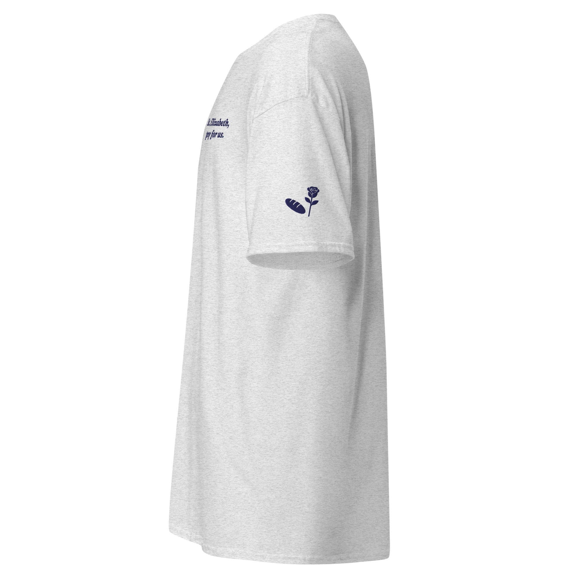 St. Elizabeth Unisex Embroidered T-Shirt – Navy Blue - Altar and Apparel - T - SHIRT