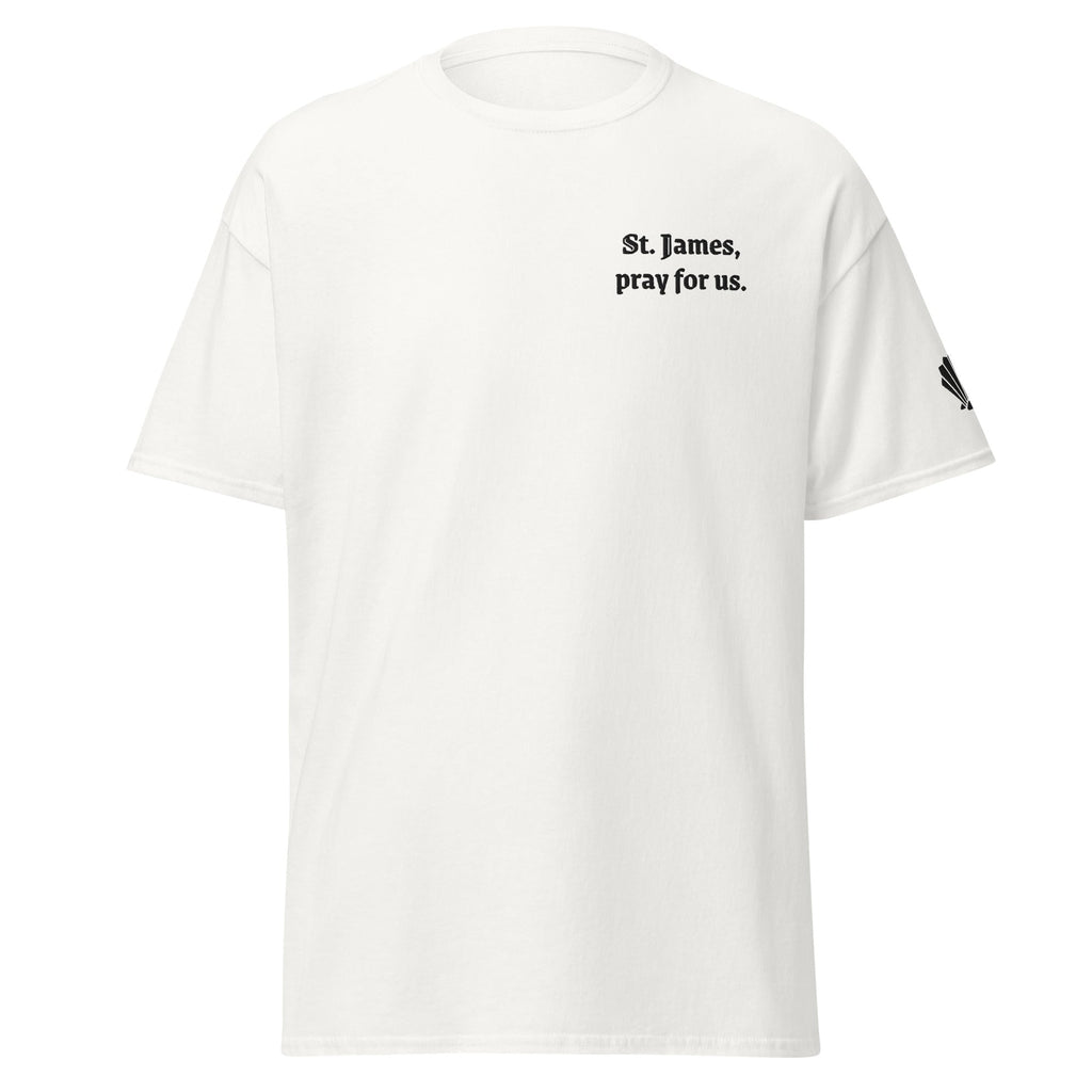 St. James Unisex Embroidered T-Shirt – Black - Altar and Apparel - T - SHIRT