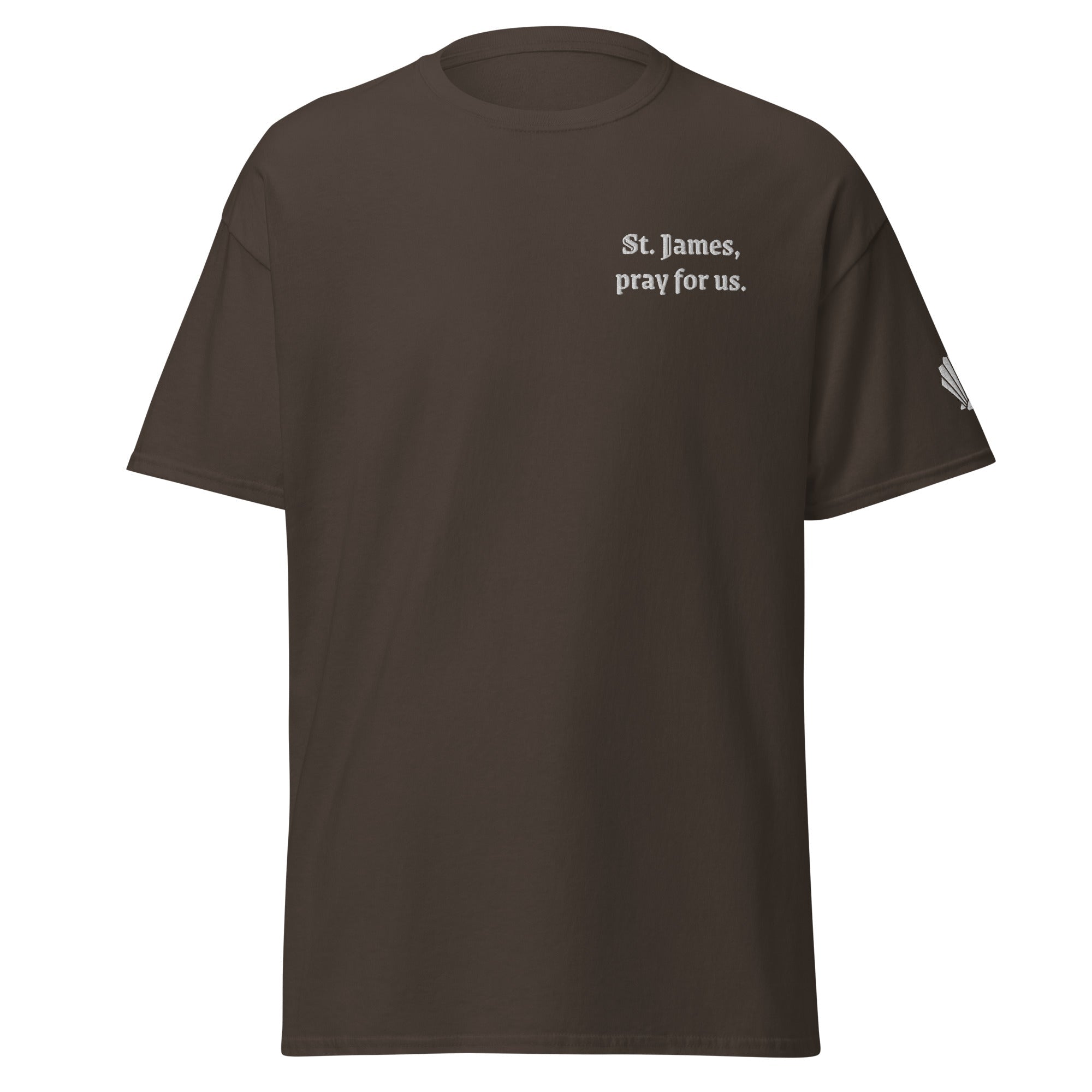 St. James Unisex Embroidered T-Shirt – White - Altar and Apparel - T - SHIRT