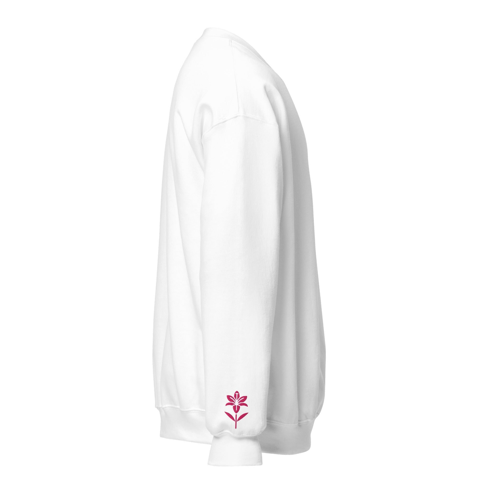 St. Joseph Unisex Embroidered Sweatshirt – Pink - Altar and Apparel - T - SHIRT