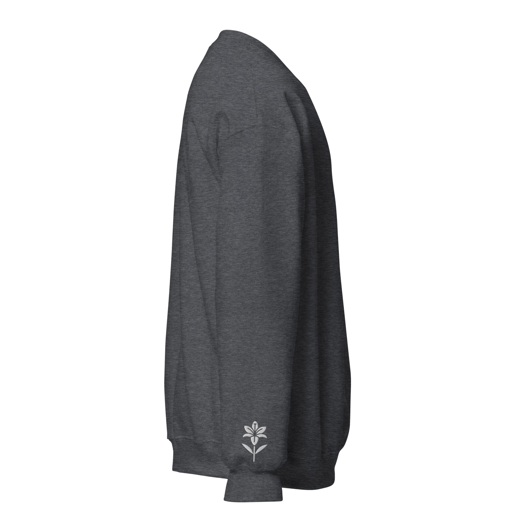 St. Joseph Unisex Embroidered Sweatshirt – White - Altar and Apparel - T-SHIRT