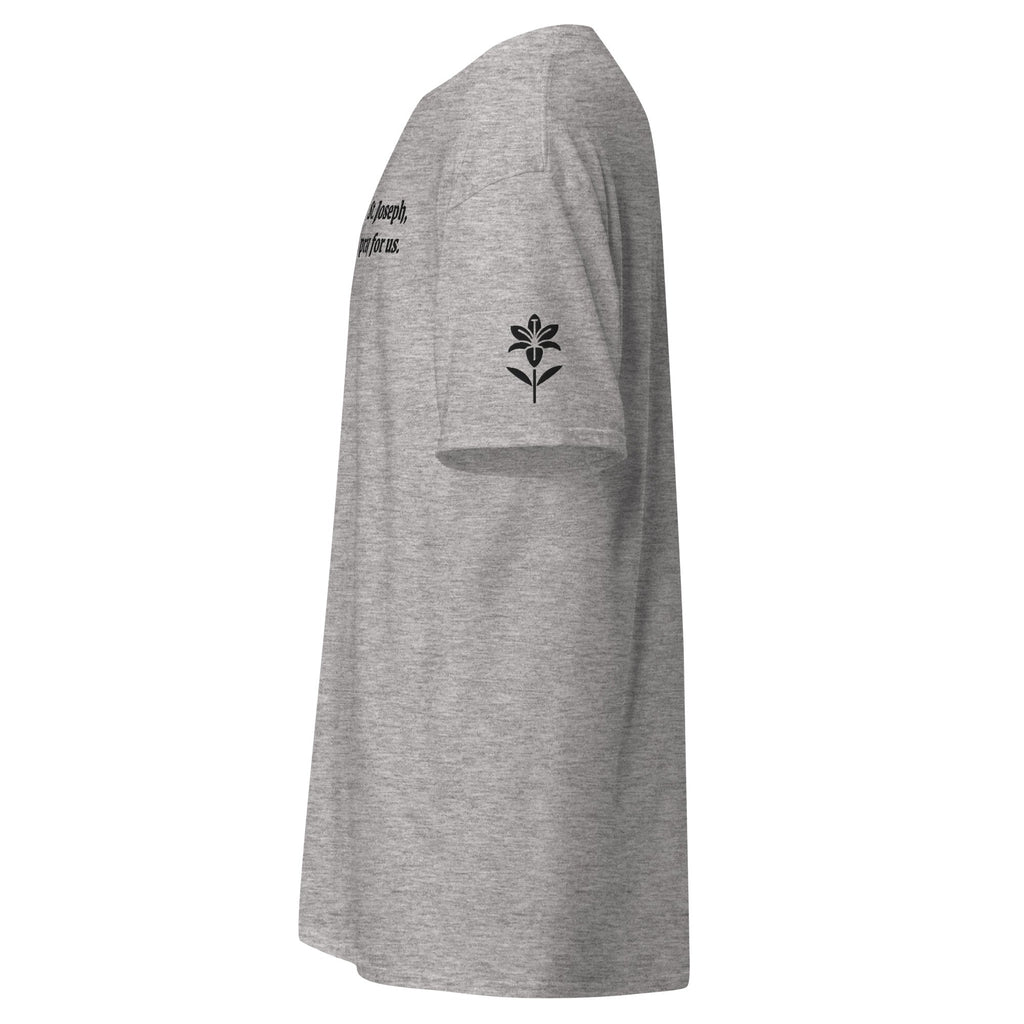 St. Joseph Unisex Embroidered T-Shirt – Black - Altar and Apparel - T - SHIRT