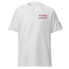 St. Joseph Unisex Embroidered T-Shirt – Pink - Altar and Apparel - T - SHIRT