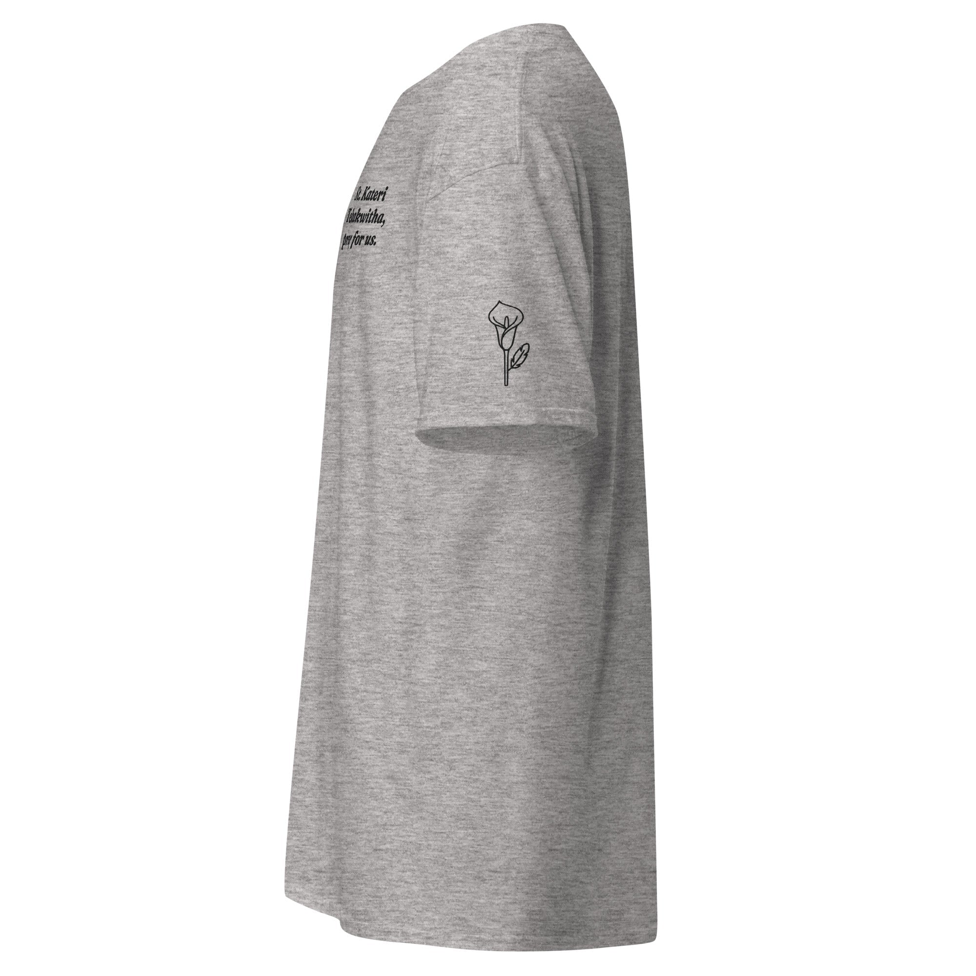 St. Kateri Tekakwitha Unisex Embroidered T-Shirt – Black - Altar and Apparel - T - SHIRT