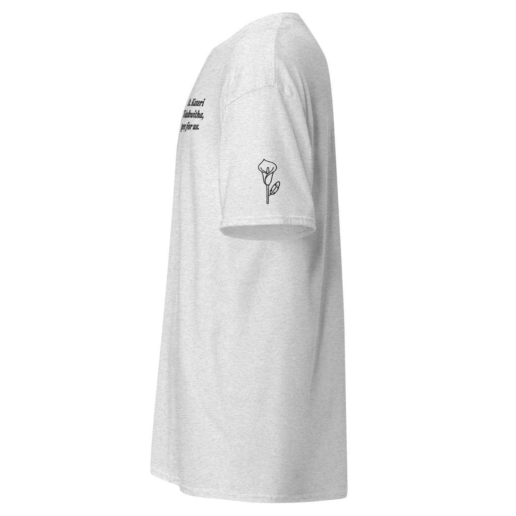 St. Kateri Tekakwitha Unisex Embroidered T-Shirt – Black - Altar and Apparel - T - SHIRT