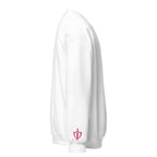 St. Michael Unisex Embroidered Sweatshirt – Pink - Altar and Apparel - Sweatshirt