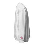 St. Michael Unisex Embroidered Sweatshirt – Pink - Altar and Apparel - Sweatshirt