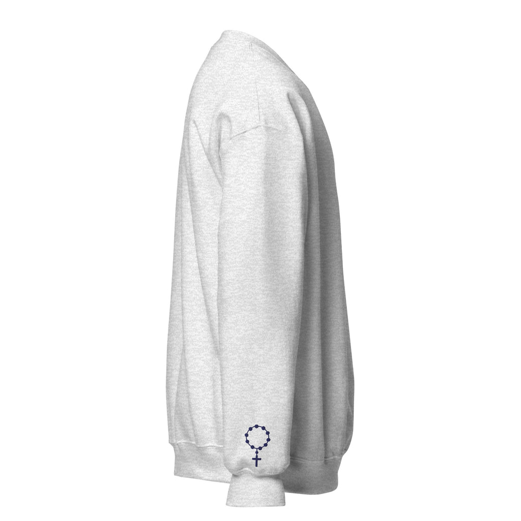 St. Padre Pio Unisex Embroidered Sweatshirt – Navy Blue - Altar and Apparel - T - SHIRT