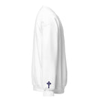 St. Patrick Unisex Embroidered Sweatshirt – Navy Blue - Altar and Apparel - T - SHIRT