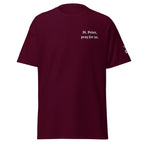 St. Peter Unisex Embroidered T-Shirt – White - Altar and Apparel - T - SHIRT