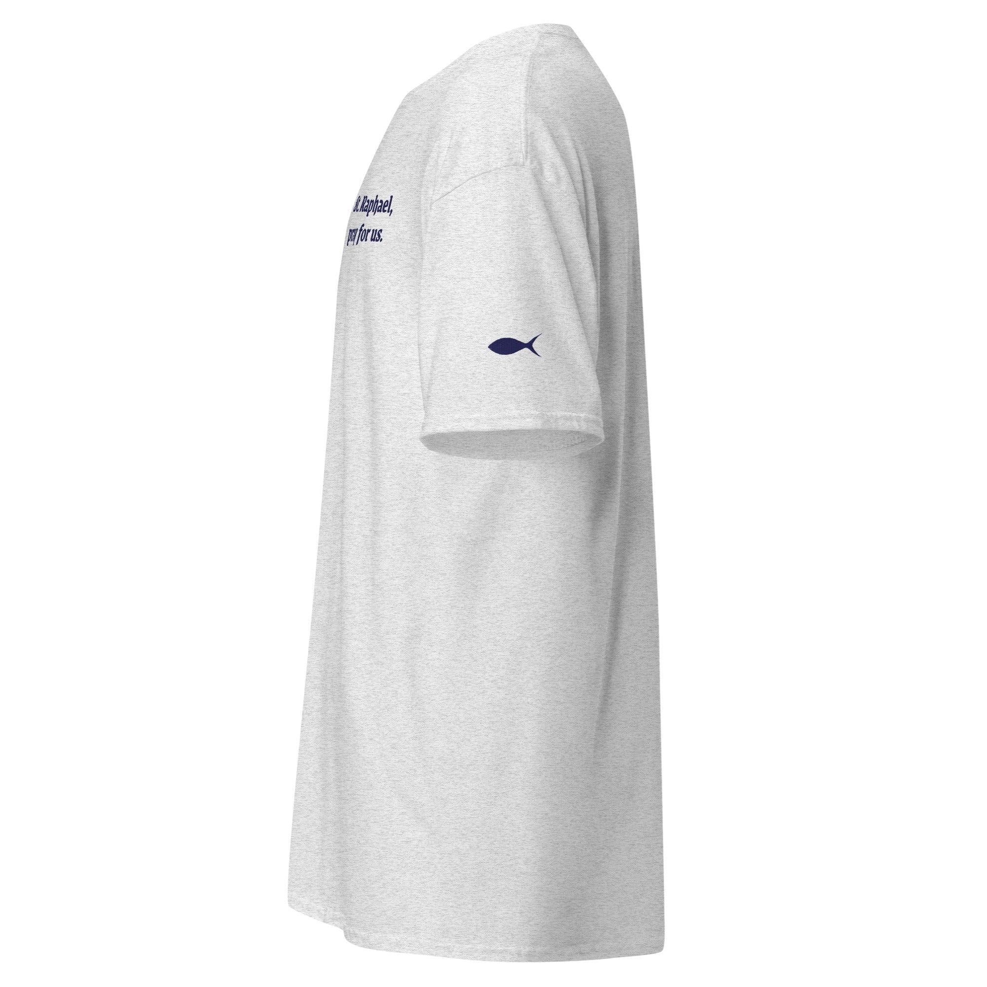 St. Raphael Unisex Embroidered T-Shirt – Navy Blue - Altar and Apparel - T - SHIRT