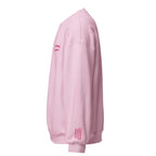 St. Sebastian Unisex Embroidered Sweatshirt – Pink - Altar and Apparel - T - SHIRT