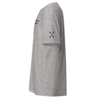 St. Sebastian Unisex Embroidered T-Shirt – Navy Blue - Altar and Apparel - T - SHIRT