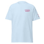 St. Sebastian Unisex Embroidered T-Shirt – Pink - Altar and Apparel - T - SHIRT